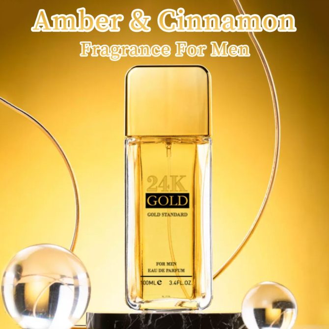 3.4f.0zMen's Eau De Toilette Spray, with Amber & Cinnamon Long-Lasting Perfume, Perfect forDating, Daily Life, Parties, Gift Giving, Notes OfBlood Orange, Grapefruit, Mint - Image 14