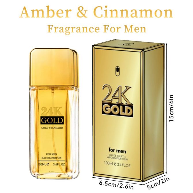 3.4f.0zMen's Eau De Toilette Spray, with Amber & Cinnamon Long-Lasting Perfume, Perfect forDating, Daily Life, Parties, Gift Giving, Notes OfBlood Orange, Grapefruit, Mint - Image 17