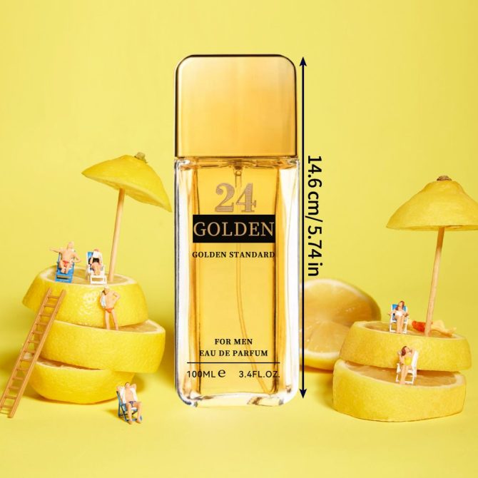 3.4f.0zMen's Eau De Toilette Spray, with Amber & Cinnamon Long-Lasting Perfume, Perfect forDating, Daily Life, Parties, Gift Giving, Notes OfBlood Orange, Grapefruit, Mint - Image 8
