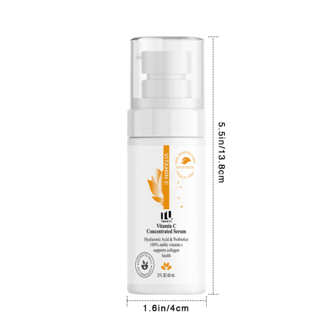 PSKB1016 Vitamin C Concentrated E Anti-Aging Regeneration Essence Day and Night Moisturizing Esence Contains Ethanol Acid and Vitamin A, Advanced Facial Skin Care Capacity 60ml*2 Sales Set 1*2pc Skin - Image 14