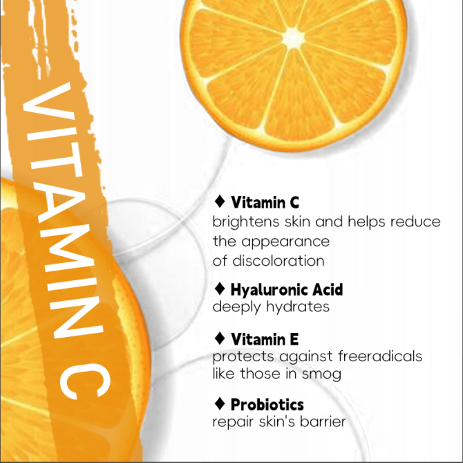 PSKB1016 Vitamin C Concentrated E Anti-Aging Regeneration Essence Day and Night Moisturizing Esence Contains Ethanol Acid and Vitamin A, Advanced Facial Skin Care Capacity 60ml*2 Sales Set 1*2pc Skin - Image 5