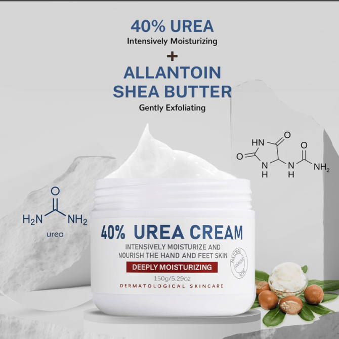 PSKA1113  Hand Cream Foot and Hand Urea Cream Capacity 150g*2 Sales 1*2pc Vitamin E Dry cracked urea lotion, hydrating, moisturizing, firming and anti-wrinkle, reducing the accumulation of corns and - Image 2