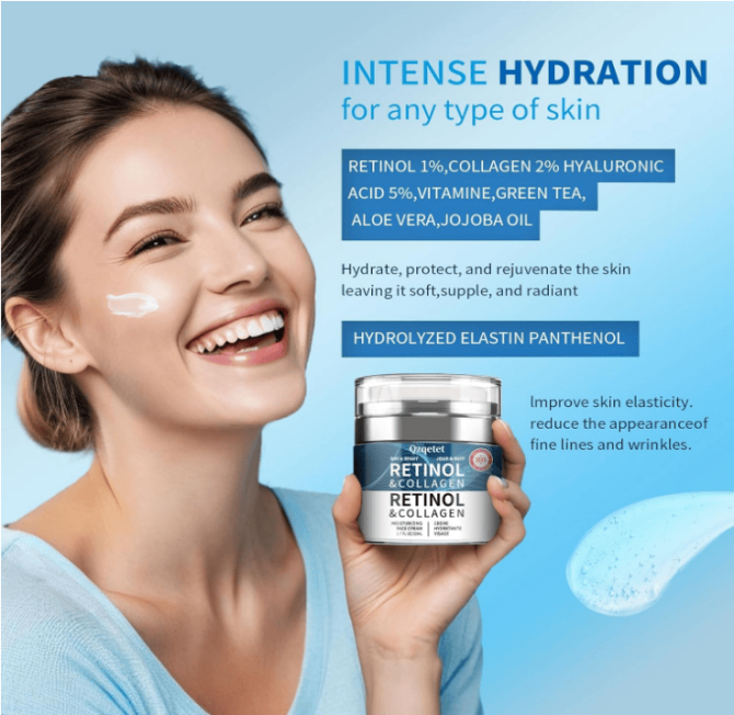 PSKA1007 Tightening and Wrinkle-Reducing Face Cream, 30g*2,1*2pc. Brightens skin, reduces fine lines, and provides hydration, nourishment, whitening - Image 7