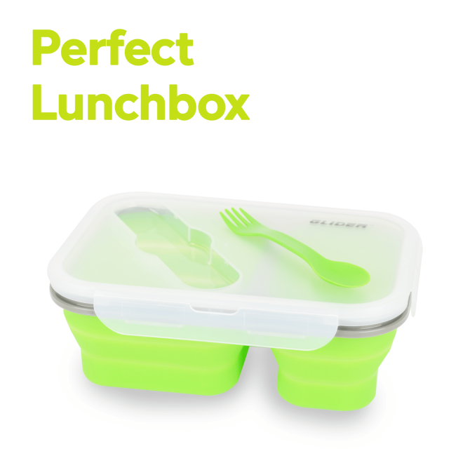 GLIDER LB Green Bento Premium Lunch Box & Food Storage Containers - Image 4