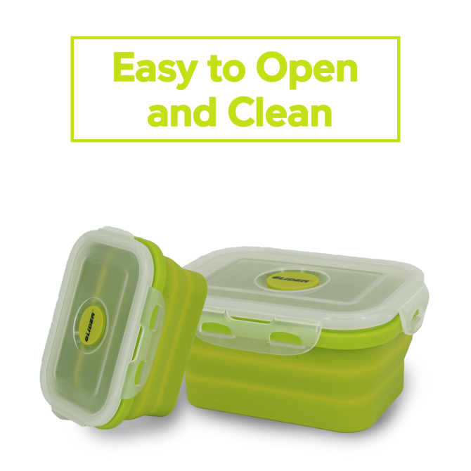 GLIDER LB Green Bento Premium Lunch Box & Food Storage Containers - Image 3