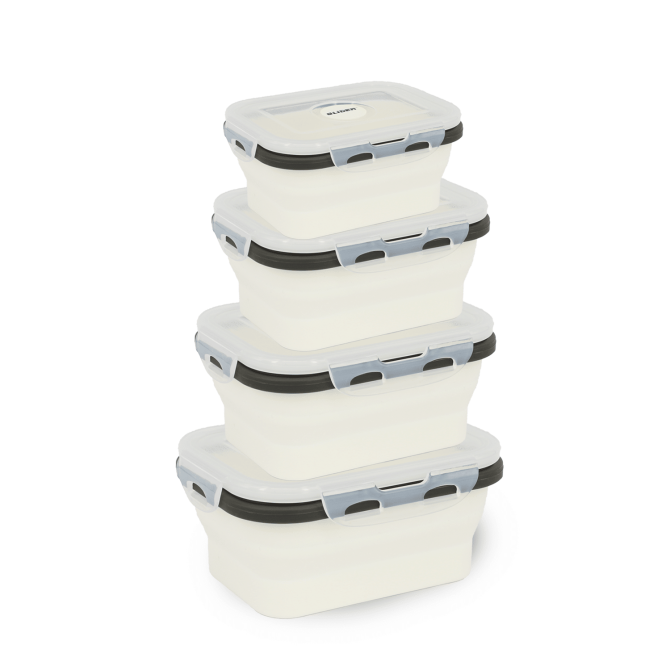 GLIDER S20 White Bento Premium Lunch Box & Food Storage Container - Large - Image 5