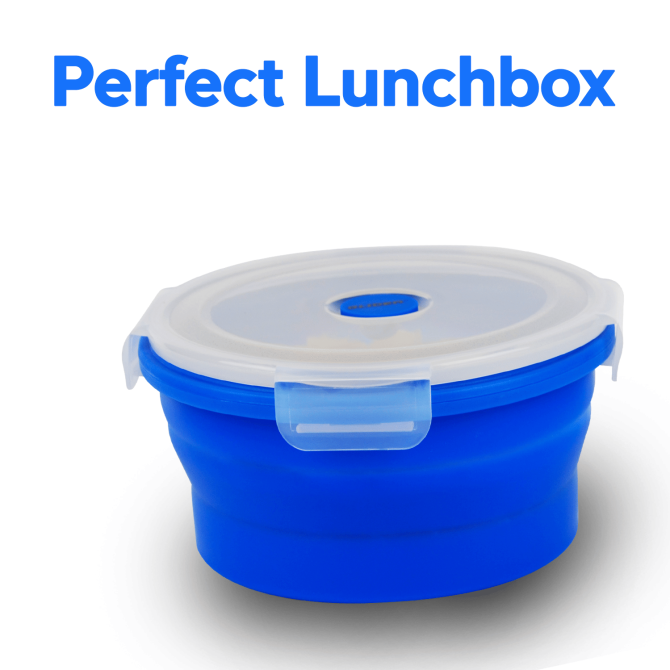 GLIDER LB Blue Bento Premium Lunch Box & Food Storage Containers - Image 4