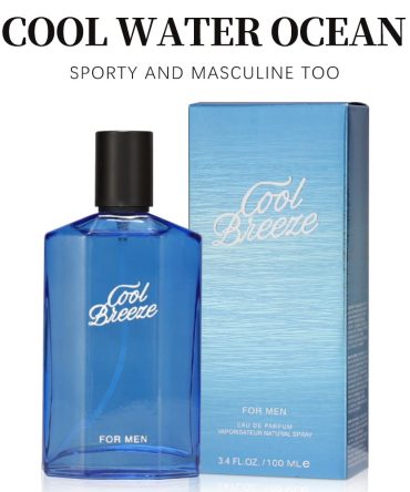 3.4fl Oz Men's Eau De Toilette Spray, Long-Lasting Perfume, Notes Of Mint, Rosemary, Sea Water Flavor, Perfect For Dating, Daily Life, Parties, Gift Giving