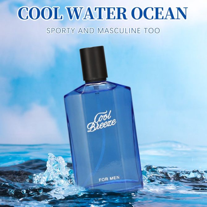 3.4fl Oz Men's Eau De Toilette Spray, Long-Lasting Perfume, Notes Of Mint, Rosemary, Sea Water Flavor, Perfect For Dating, Daily Life, Parties, Gift Giving - Image 6