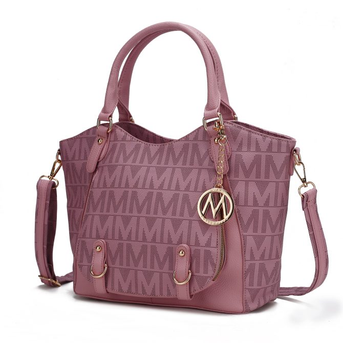 MKF Collection Fula Signature Satchel Bag by Mia k - Image 61
