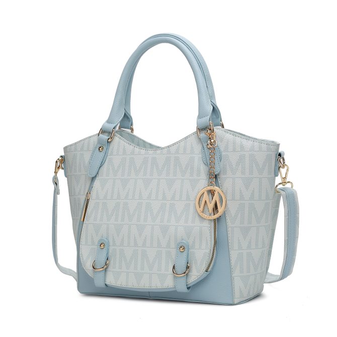 MKF Collection Fula Signature Satchel Bag by Mia k - Image 39