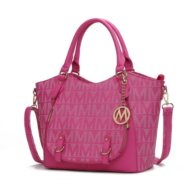 MKF Collection Fula Signature Satchel Bag by Mia k - Image 23