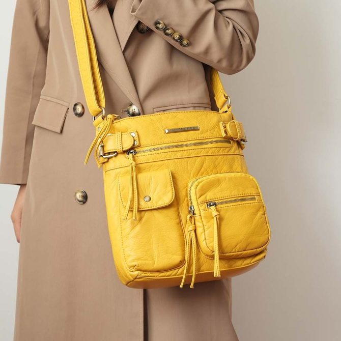 MKF Collection Vintage Stiella Shoulder Handbag by Mia K. - Image 43