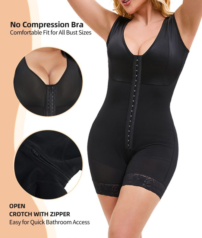 Fajas Colombianas Shapewear for Women Tummy Control Post Surgery Full Body Shaper Butt Lifter with Zipper Crotch skimsbodysuits solleonnewfajascurve elegant figure fajas melibelt bodysuitfajashaper - Image 78