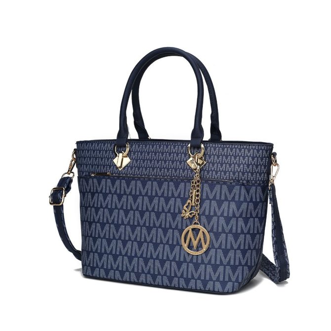 MKF Collection Yonah Tote Signature Printed Vegan Leather by Mia K - Image 19