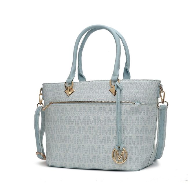MKF Collection Yonah Tote Signature Printed Vegan Leather by Mia K - Image 61