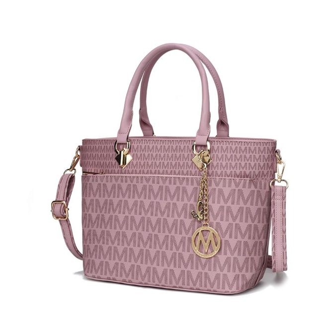 MKF Collection Yonah Tote Signature Printed Vegan Leather by Mia K - Image 43