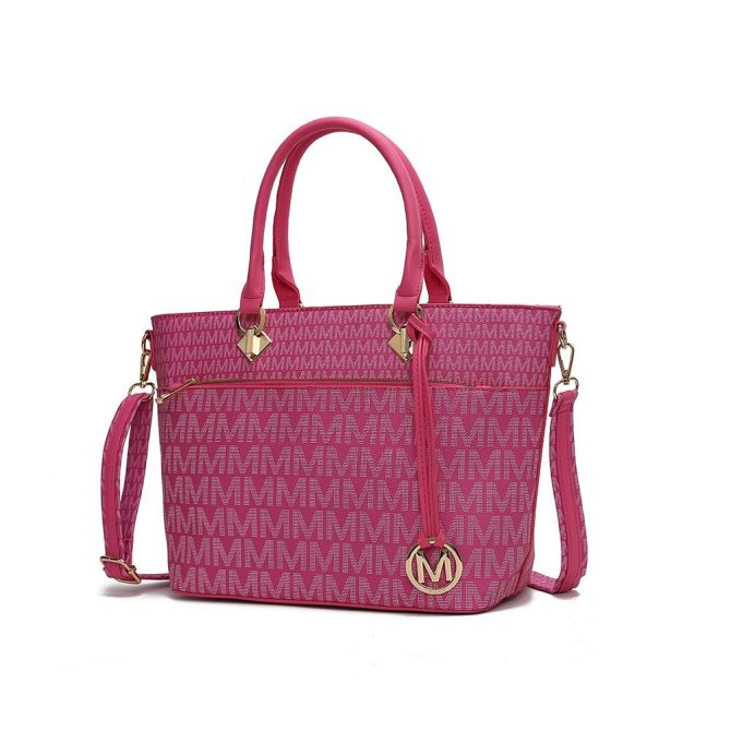 MKF Collection Yonah Tote Signature Printed Vegan Leather by Mia K - Image 7