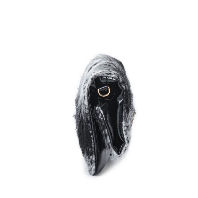 MKF Collection Koumei Wristlet Purse Envelope Snap, Convertible Shoulder Bag Faux Shearling by Mia K. - Image 19