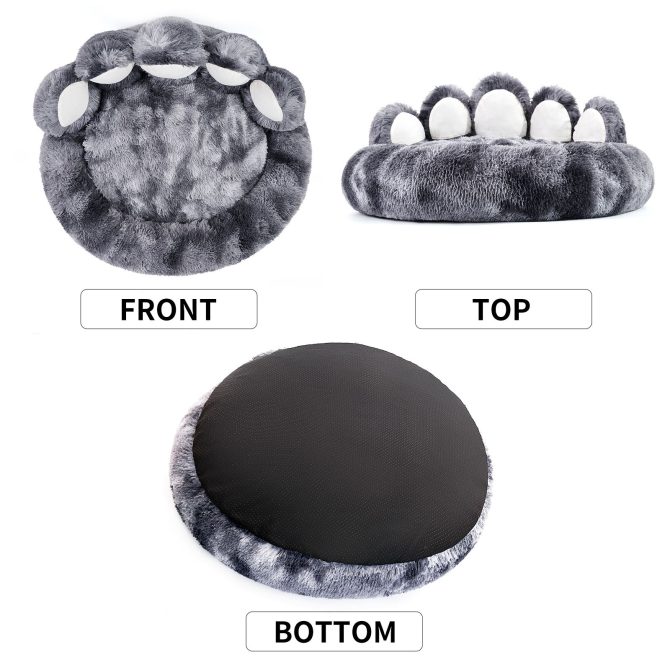 Cute Dog Bed Bear Paw Shape Pet Bed - Dog Beds & Furniture for Small and Medium Dogs, Cat Beds for Indoor Cats - Image 127