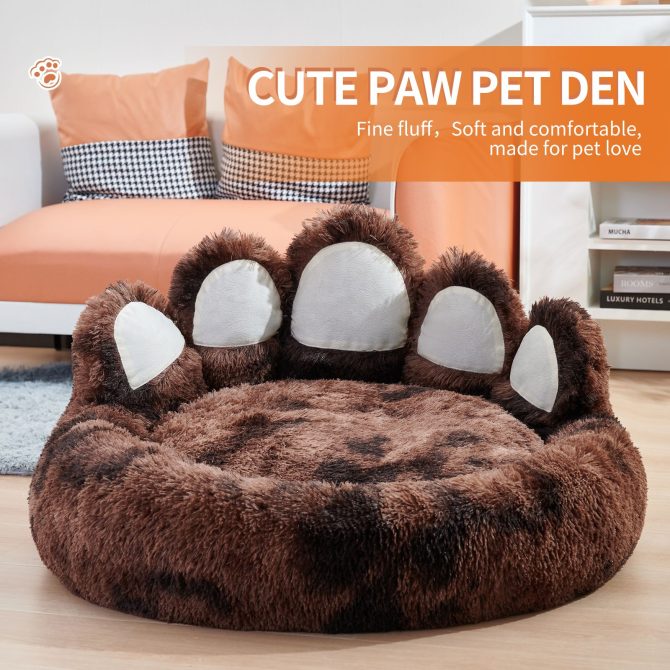 Cute Dog Bed Bear Paw Shape Pet Bed - Dog Beds & Furniture for Small and Medium Dogs, Cat Beds for Indoor Cats - Image 22