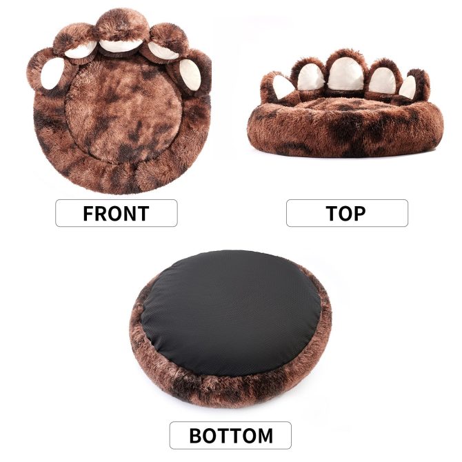 Cute Dog Bed Bear Paw Shape Pet Bed - Dog Beds & Furniture for Small and Medium Dogs, Cat Beds for Indoor Cats - Image 33