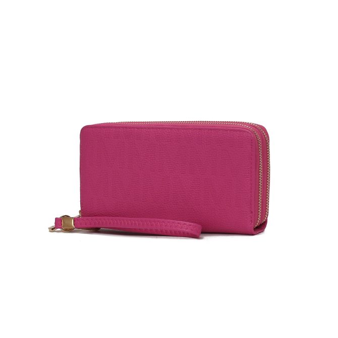 MKF Collection Lisbette Embossed M Signature Wallet by Mia k - Image 38