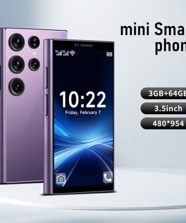Perfect gift for children, new Mimi 3 64GB unlocked smartphone, compact 3.5-inch high-definition screen, 260mAh battery, dual SIM, face recognition, mobile phone, smartphone