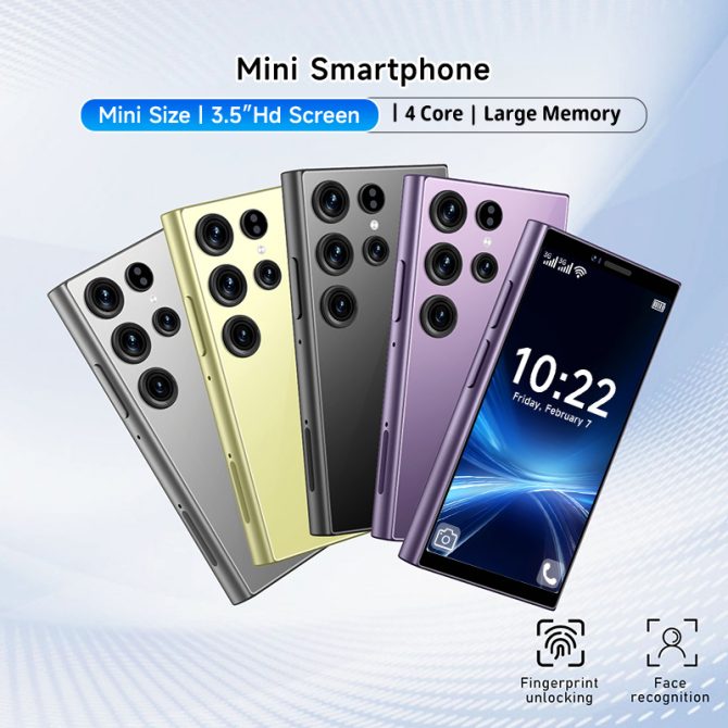 Perfect gift for children, new Mimi 3 64GB unlocked smartphone, compact 3.5-inch high-definition screen, 260mAh battery, dual SIM, face recognition, mobile phone, smartphone - Image 5