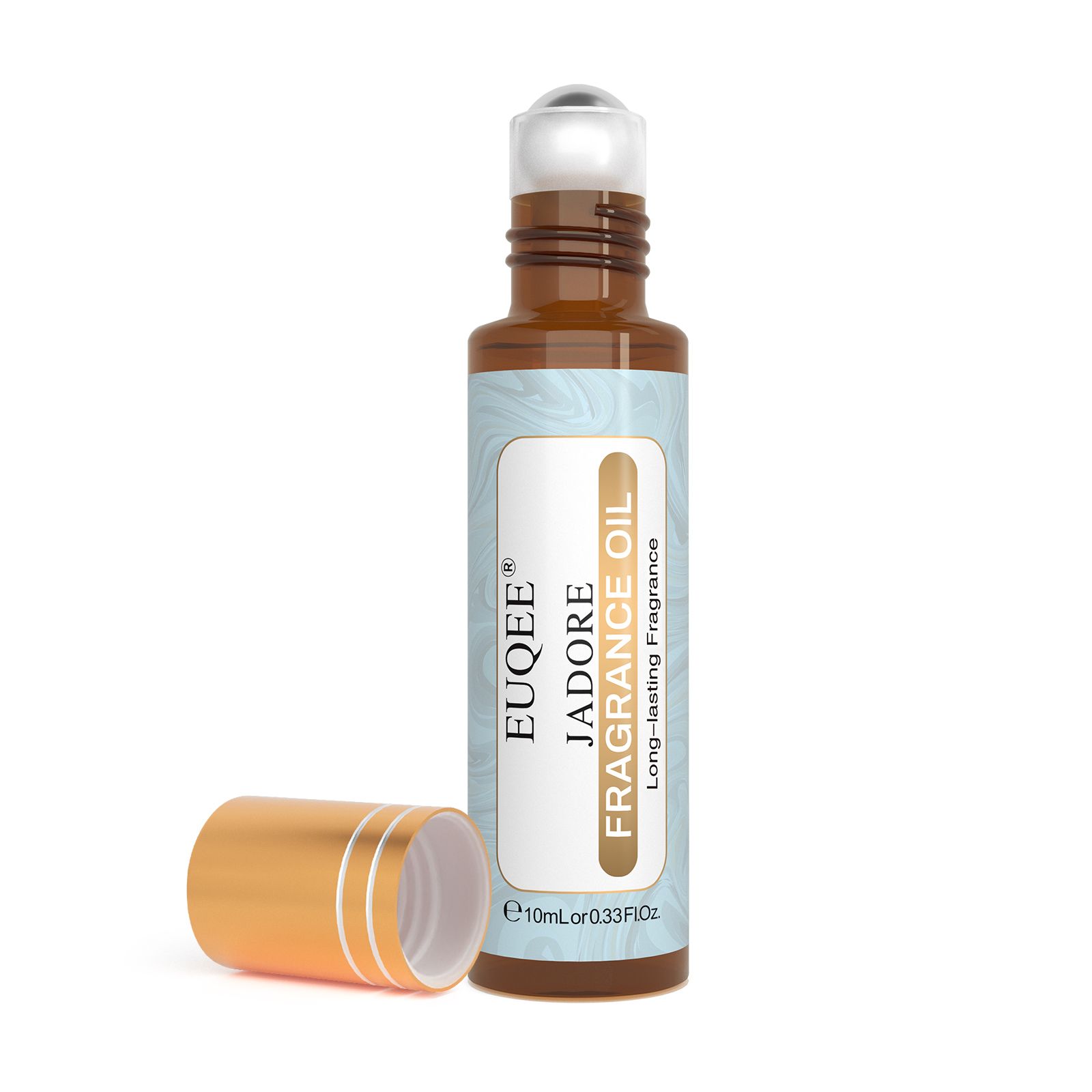 EUQEE 10ml Roll-On Fragrance Oil for Skin Sea Breeze White Musk Coconut & Vanilla Bubble Gum Green Tea Long Lasting Scent - Image 39