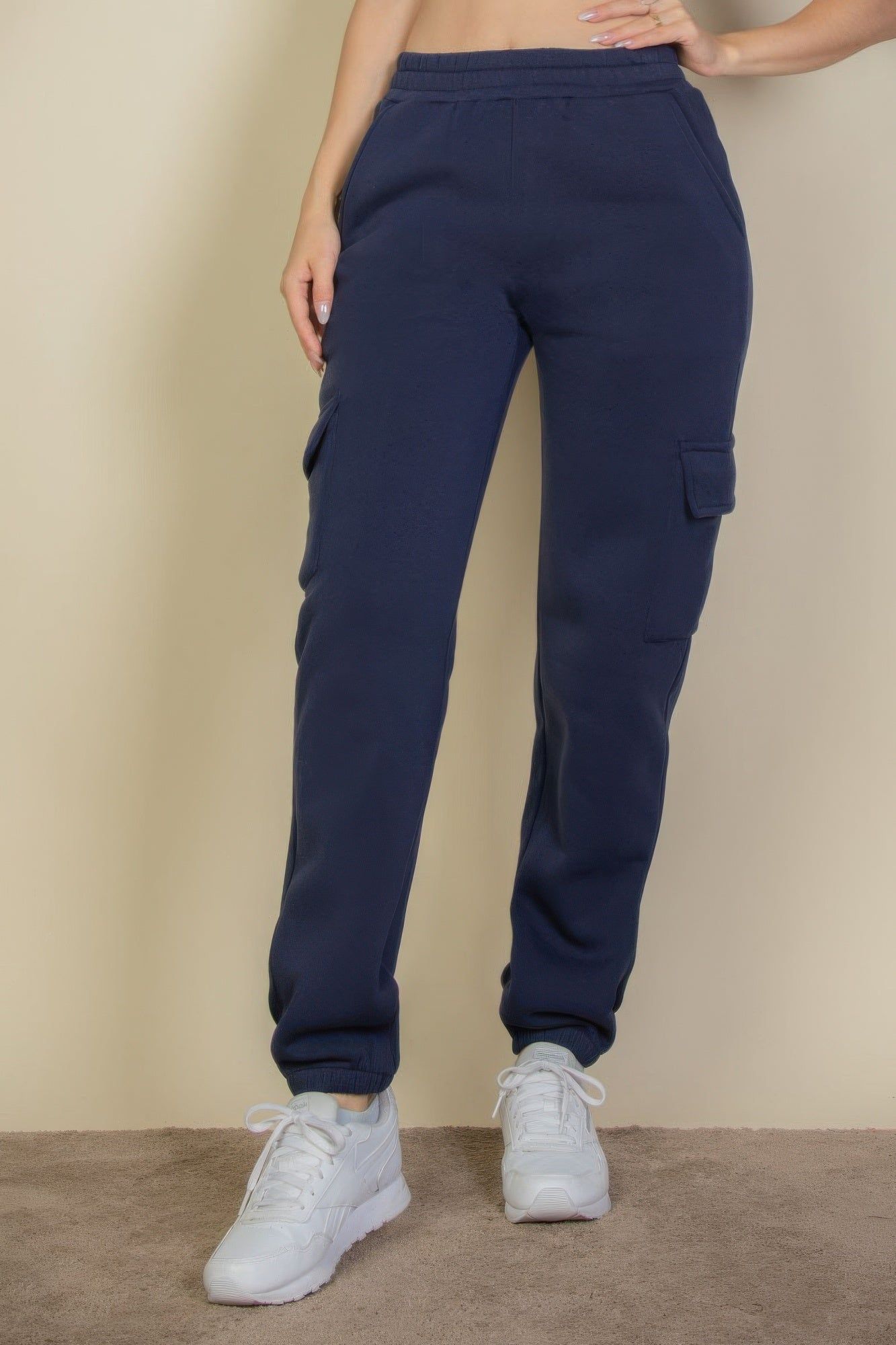 Side Pocket Drawstring Waist Sweatpants - Image 9