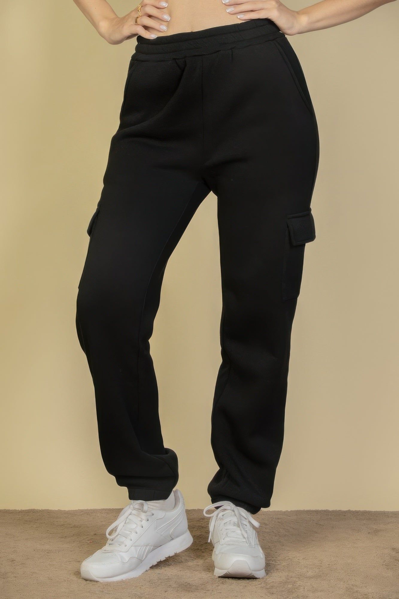 Side Pocket Drawstring Waist Sweatpants - Image 27