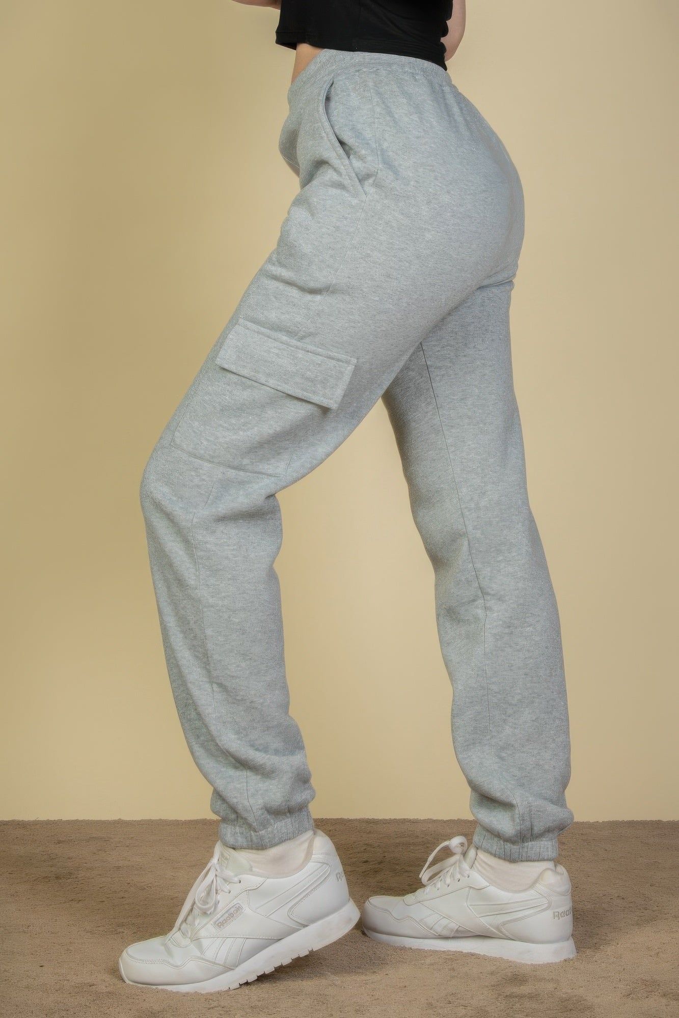 Side Pocket Drawstring Waist Sweatpants - Image 17