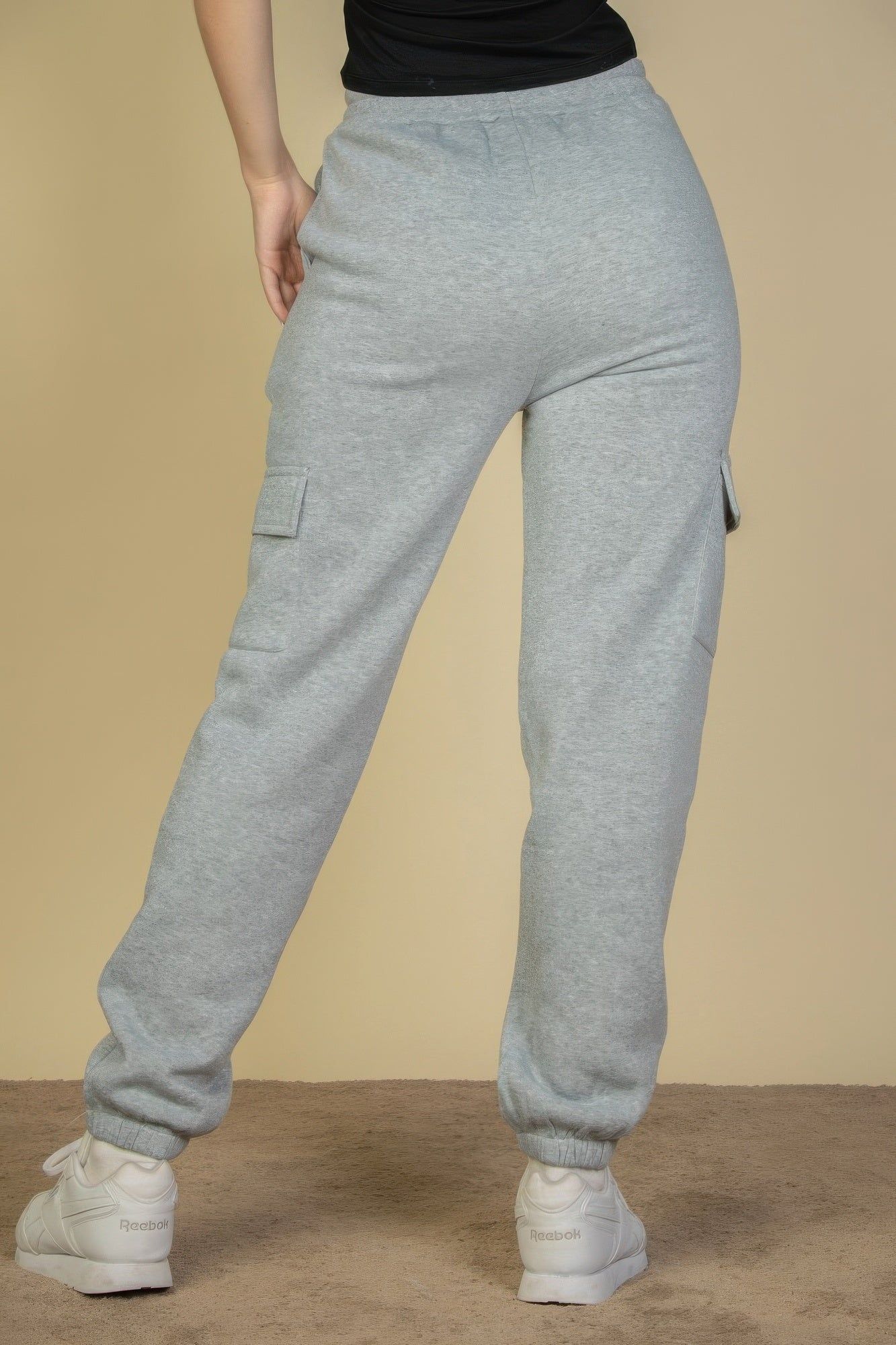 Side Pocket Drawstring Waist Sweatpants - Image 19