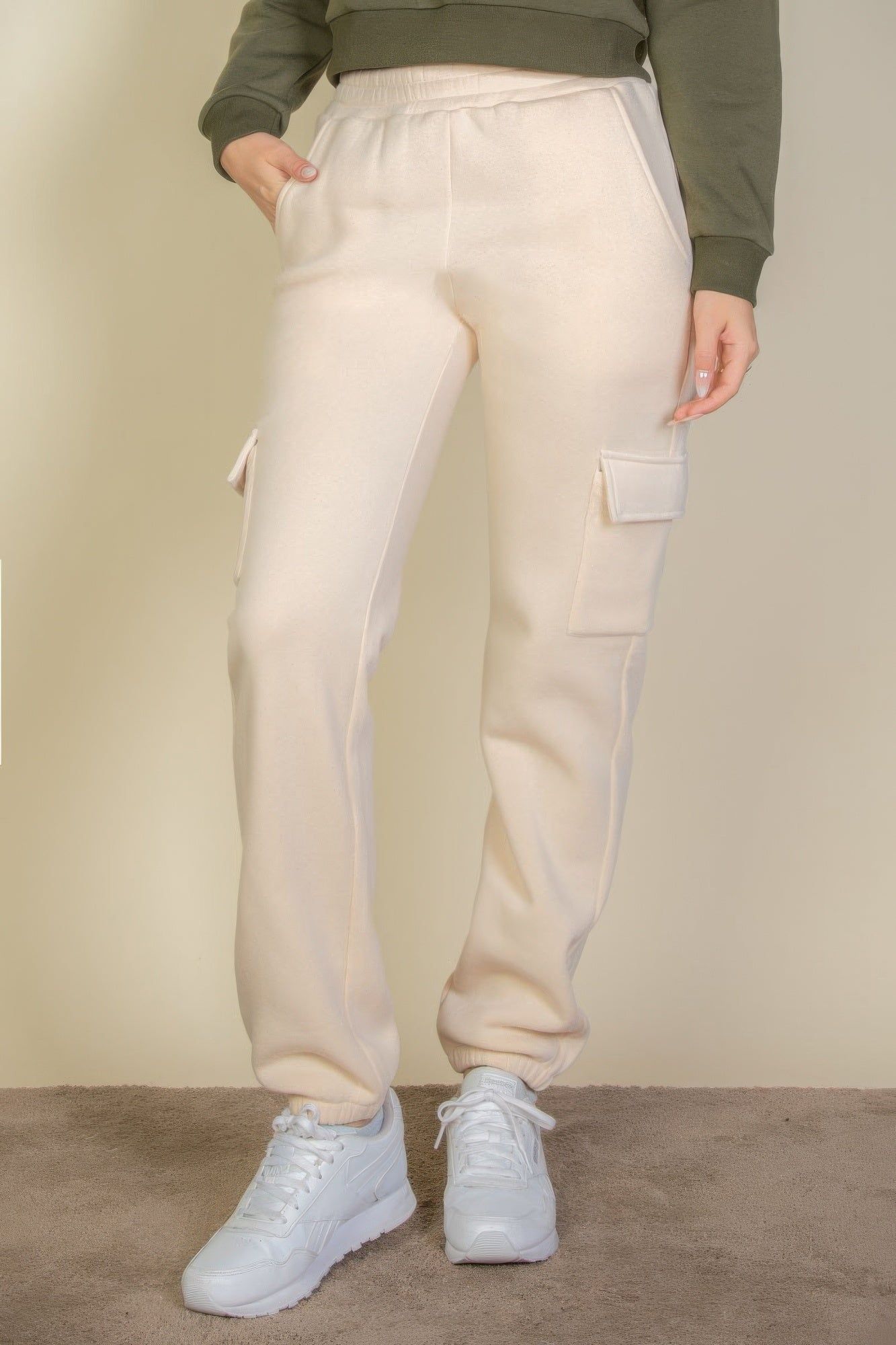 Side Pocket Drawstring Waist Sweatpants - Image 22