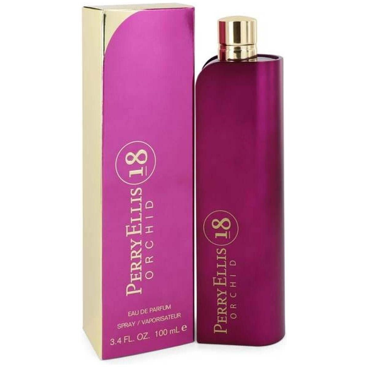 18 Orchid By Perry Ellis Perfume for Women EDP 3.4 oz
