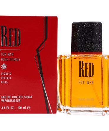 Red by Giorgio Beverly Hills for Men - 3.4 oz EDT Spray