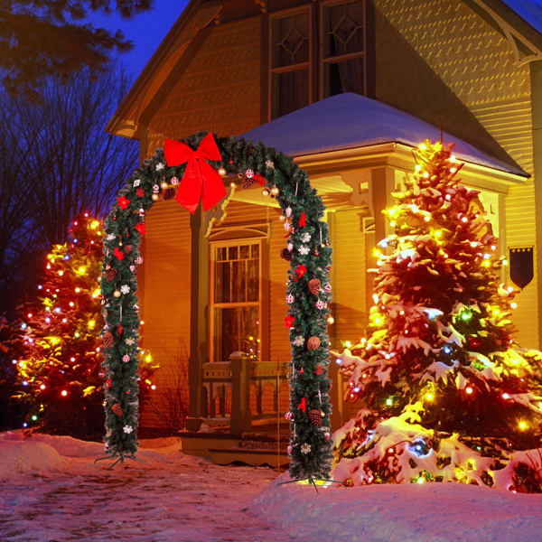 240*40*265cm PVC Christmas Arch - Image 14
