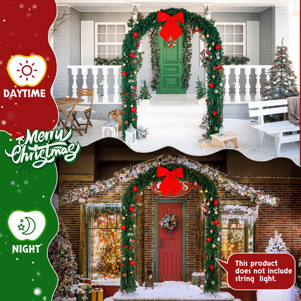 240*40*265cm PVC Christmas Arch - Image 17