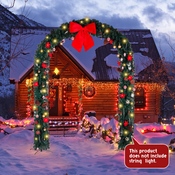 240*40*265cm PVC Christmas Arch - Image 18