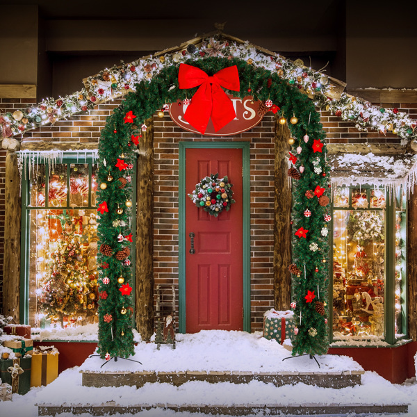240*40*265cm PVC Christmas Arch - Image 9