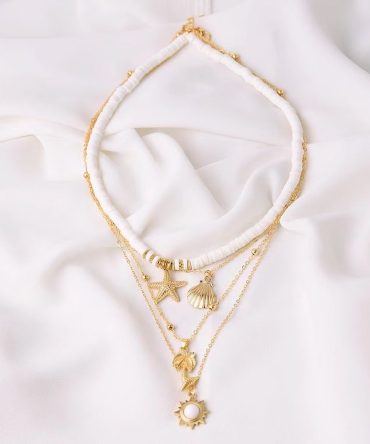 Elegant Starfish Shell Necklace: A Trendy Accessory for Women's Fine Jewelry Collection