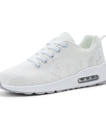 Large size new flying woven fashion casual sports women's shoes shaking shoes heightening shoes trend women's shoes