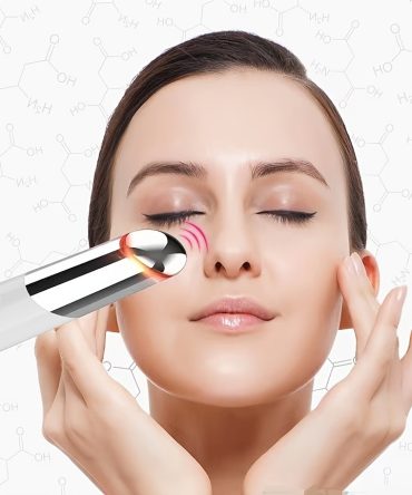 Hydrophotoion Hot And Cold Eye Beautifying Instrument; Eye Massager Lip Beautifying Instrument To Remove Eye Bags; Dark Circles; Fine Lines; Soothing Eye Fatigue Beauty Instrument