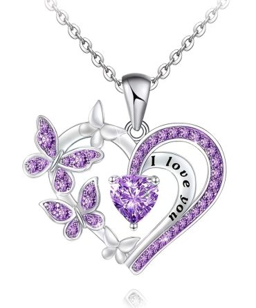 Love Butterfly Necklace New Year's Gift For Your Lover For Your Friend