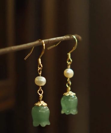 Dongling Jade Ancient Wind Chime Orchid Jade Ear