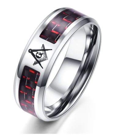 New Titanium Steel Carbon Fiber Ring