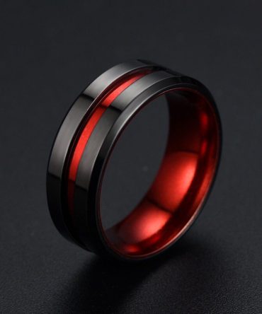 Fashion Black Men's Domineering Ring