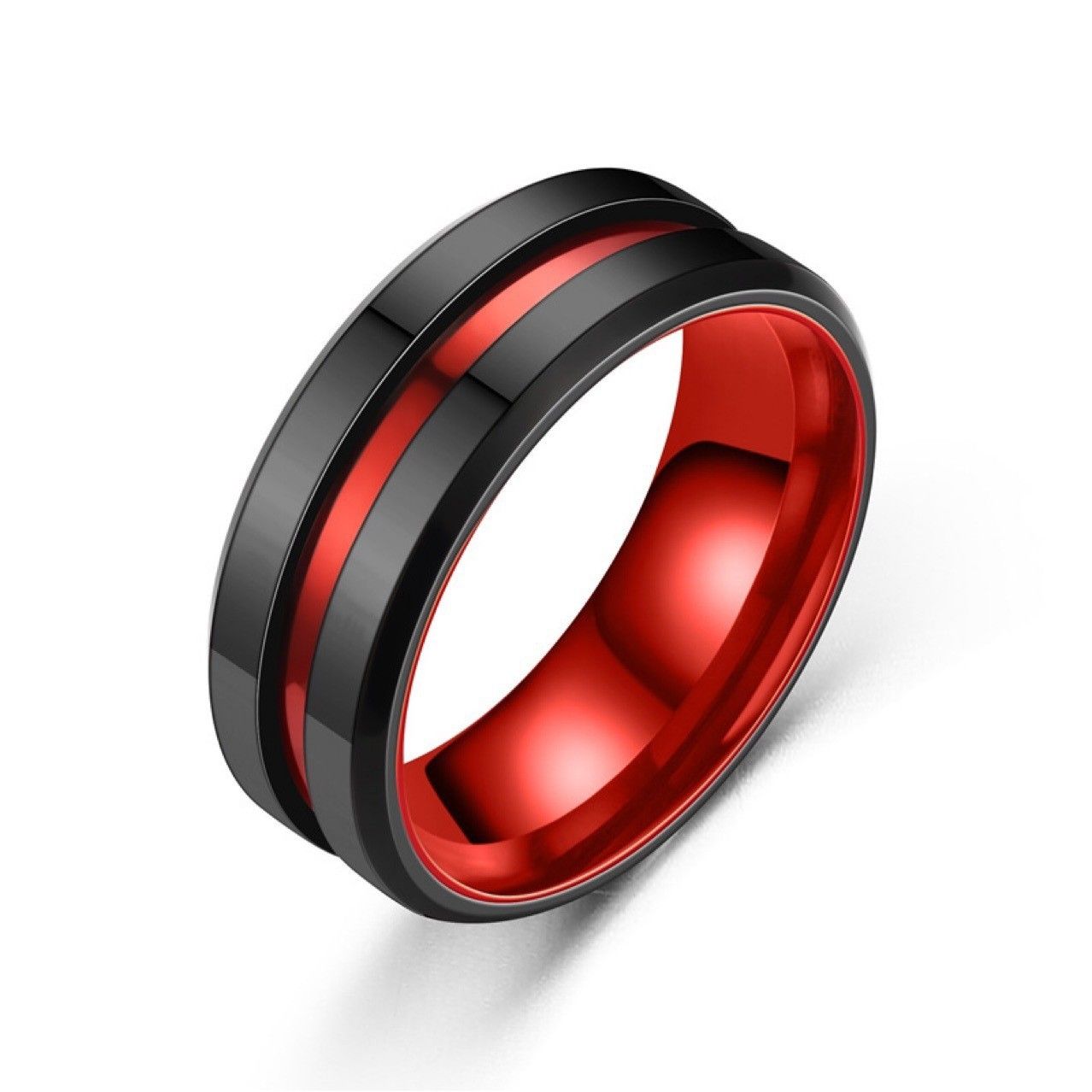 Fashion Black Men's Domineering Ring - Image 5