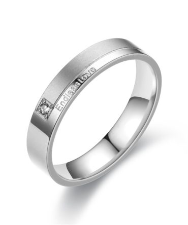 Men's And Women's Fashion Creative Stainless Steel Ring